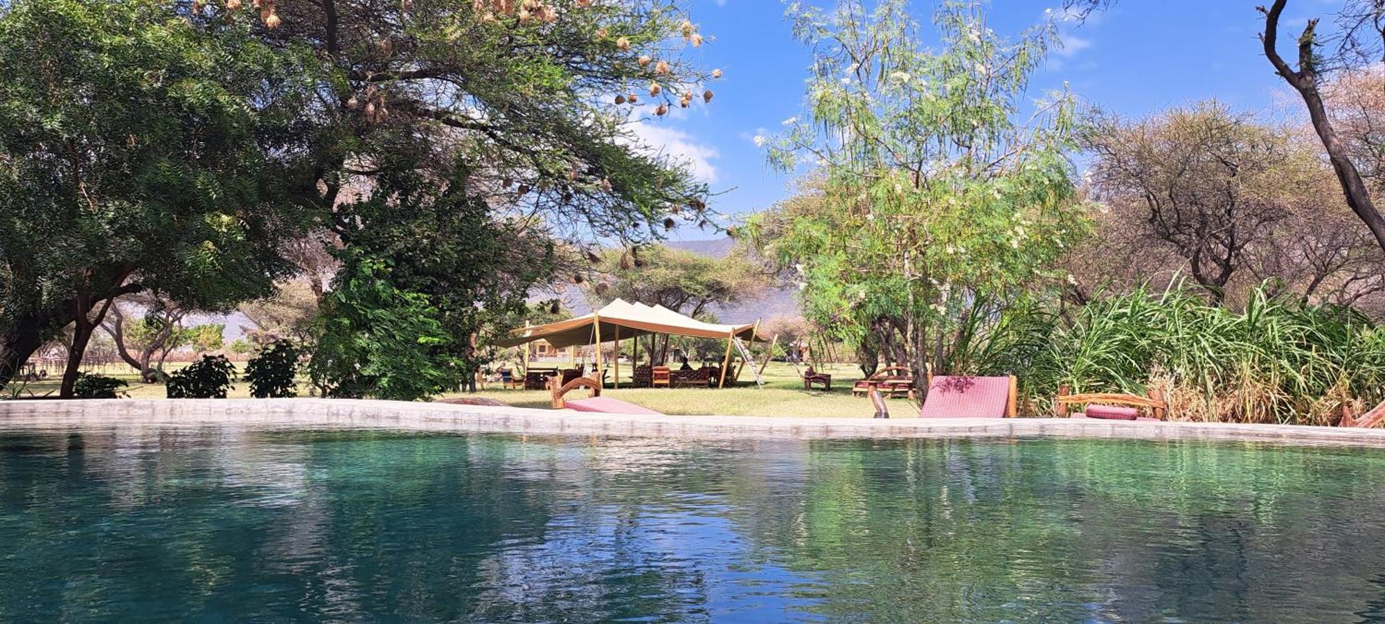 Lake Natron Maasai Giraffe Eco Lodge And Camping Mtowabaga Экстерьер фото